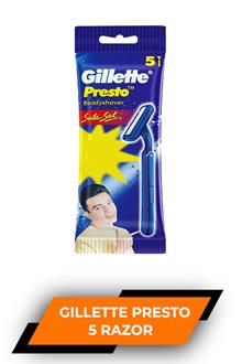 Gillette Presto 5 Razor